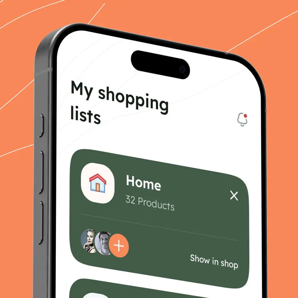 Archive thumbnail - shopping list app